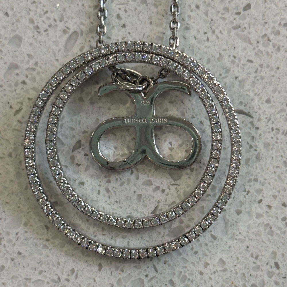 Arbonne Tresor Paris Silver Necklace